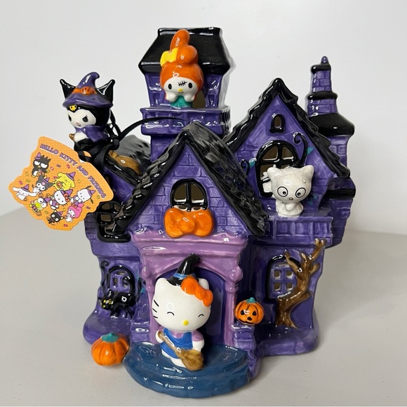 Hello Kitty Other - Hello Kitty Haunted House Tea-Light Ceramic